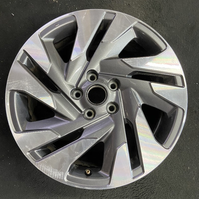 18" LEGACY 23-24 18x7.5 alloy Sedan machined face with pockets Original OEM - Additional View