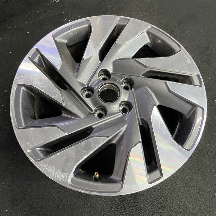 18" LEGACY 23-24 18x7.5 alloy Sedan machined face with pockets Original OEM - View 7