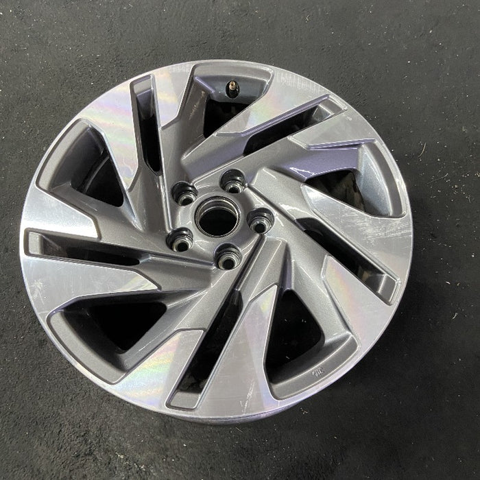 18" LEGACY 23-24 18x7.5 alloy Sedan machined face with pockets Original OEM - View 8