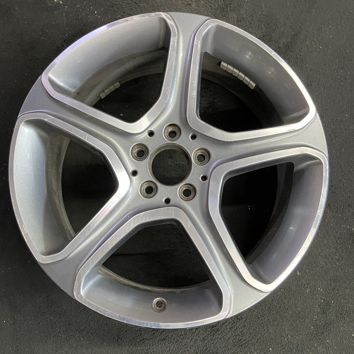 19" MERCEDES GLK-CLASS 13 204 Type, GLK250, 19x7.5, 5 spoke, exc. AMG Original - Angle View