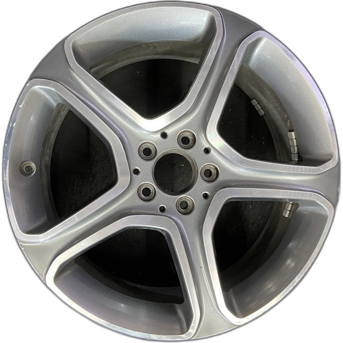 19" MERCEDES GLK-CLASS 13 204 Type, GLK250, 19x7.5, 5 spoke, exc. AMG Original - Front View