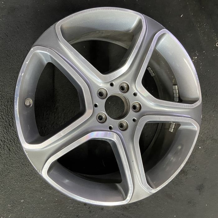 19" MERCEDES GLK-CLASS 13 204 Type, GLK250, 19x7.5, 5 spoke, exc. AMG Original - Side Profile