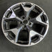 17" XV CROSSTREK 18-20 17x7 , w/machined face Original OEM Wheel Rim - Side Profile