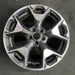 17" XV CROSSTREK 18-20 17x7 , w/machined face Original OEM Wheel Rim - Angle View