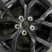 18" GRAND CHEROKEE 24 18x8 5 spoke Y spoke black Original OEM Wheel Rim - Angle View