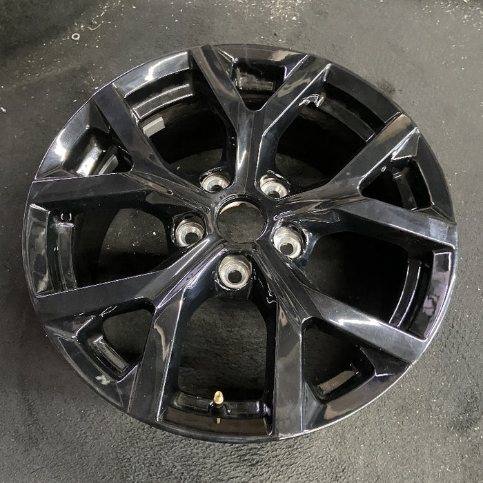 18" GRAND CHEROKEE 24 18x8 5 spoke Y spoke black Original OEM Wheel Rim - View 7