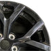 18" GRAND CHEROKEE 24 18x8 5 spoke Y spoke black Original OEM Wheel Rim - Side Profile
