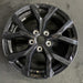 18" GRAND CHEROKEE 24 18x8 5 spoke Y spoke black Original OEM Wheel Rim - Front View