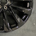 24" ESCALADE 25 24x9.5 12 spoke black opt 5FE Original OEM Wheel Rim - Back View