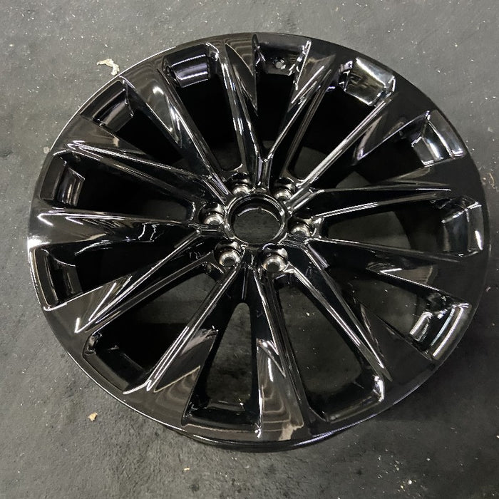24" ESCALADE 25 24x9.5 12 spoke black opt 5FE Original OEM Wheel Rim - View 8