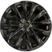 24" ESCALADE 25 24x9.5 12 spoke black opt 5FE Original OEM Wheel Rim - Front View