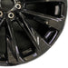 24" ESCALADE 25 24x9.5 12 spoke black opt 5FE Original OEM Wheel Rim - Close-Up Detail