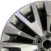 19" ESCAPE 20-22 19x7 , , machined face with gray pockets Original OEM Wheel Rim - Angle View