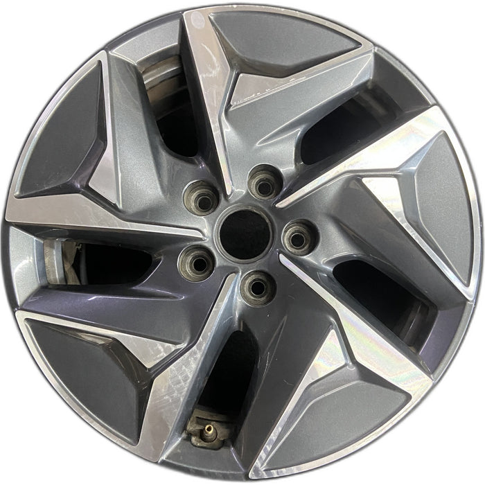 17" SORENTO 21-24 hybrid, 17x7 Original OEM Wheel Rim - Front View