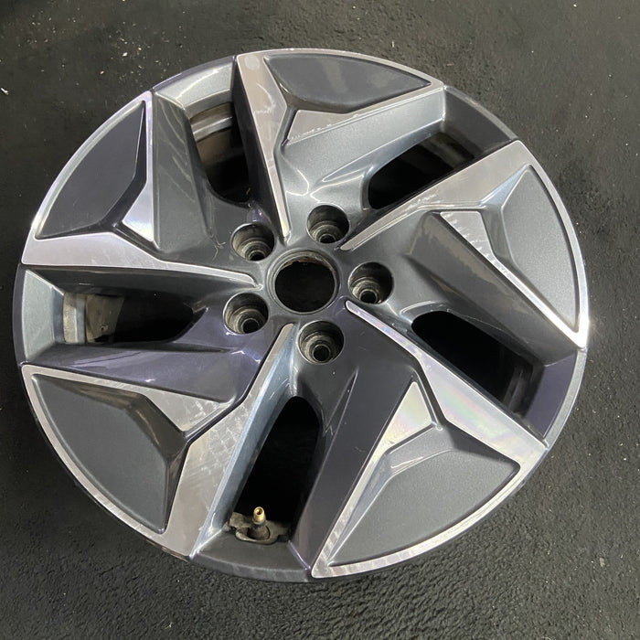 17" SORENTO 21-24 hybrid, 17x7 Original OEM Wheel Rim - Side Profile