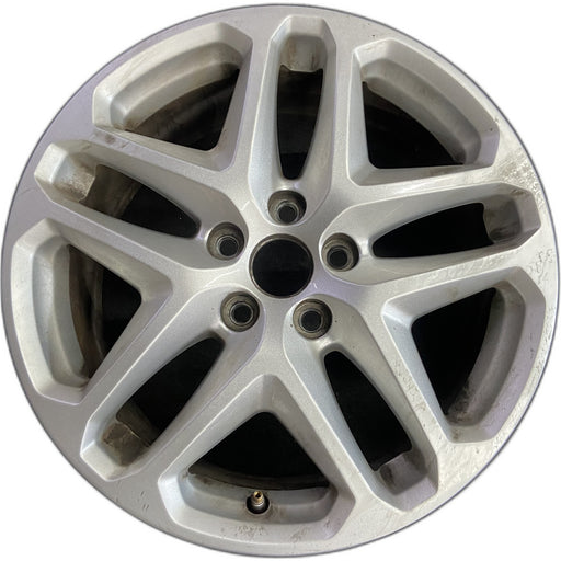 17" FUSION 13-14 17x7.5, , 5 split spokes Original OEM Wheel Rim - Front View
