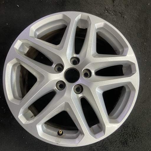 17" FUSION 13-14 17x7.5, , 5 split spokes Original OEM Wheel Rim - Angle View