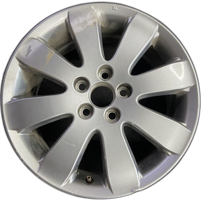 17" AVALON 05-07 17x7 alloy 8 spoke argent gray Original OEM Wheel Rim - Front View