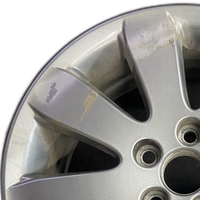 17" AVALON 05-07 17x7 alloy 8 spoke argent gray Original OEM Wheel Rim - Angle View