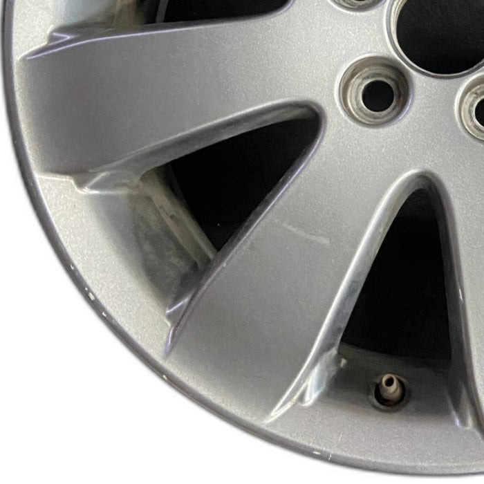17" AVALON 05-07 17x7 alloy 8 spoke argent gray Original OEM Wheel Rim - Back View