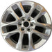 18" TRAVERSE 18-19 18x7.5, opt RT1 Original OEM Wheel Rim - Front View