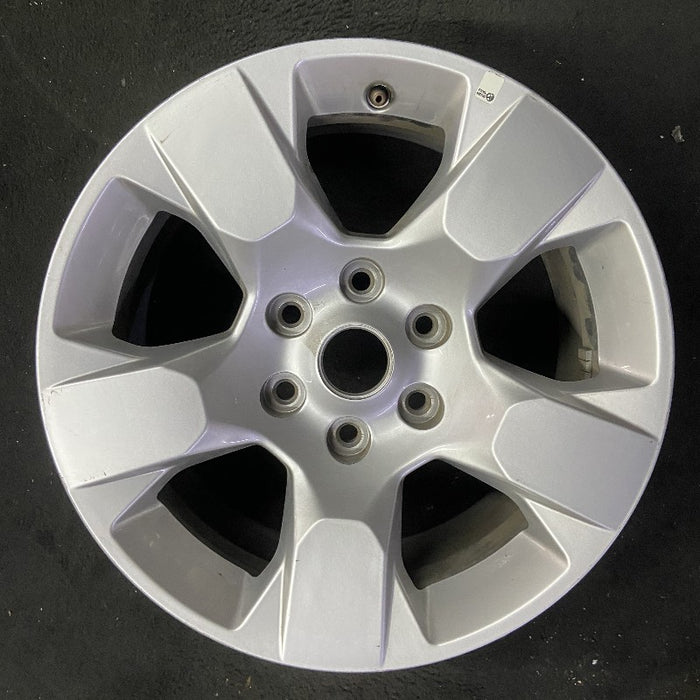 18" DODGE 1500 PICKUP 19 6 lug 18x8 aluminum 5 spoke opt WBB Original OEM Wheel - Front View