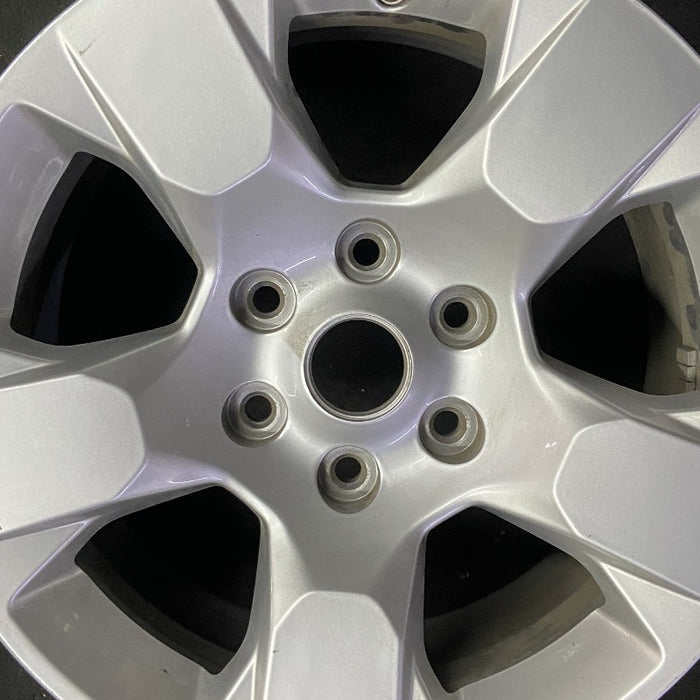 18" DODGE 1500 PICKUP 19 6 lug 18x8 aluminum 5 spoke opt WBB Original OEM Wheel - Angle View