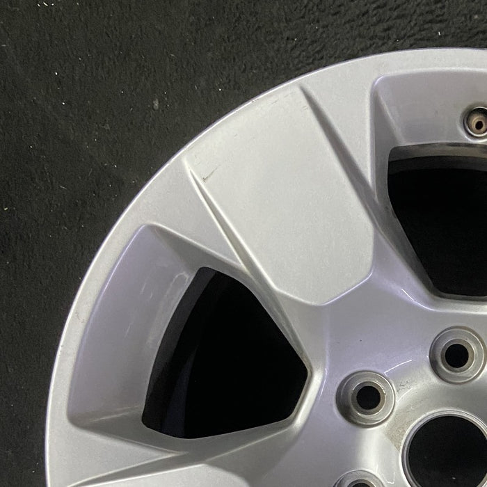 18" DODGE 1500 PICKUP 19 6 lug 18x8 aluminum 5 spoke opt WBB Original OEM Wheel - Side Profile