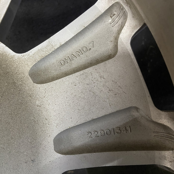 17" COLORADO 15-16 17x8, , opt Q5U Original OEM Wheel Rim - Back View