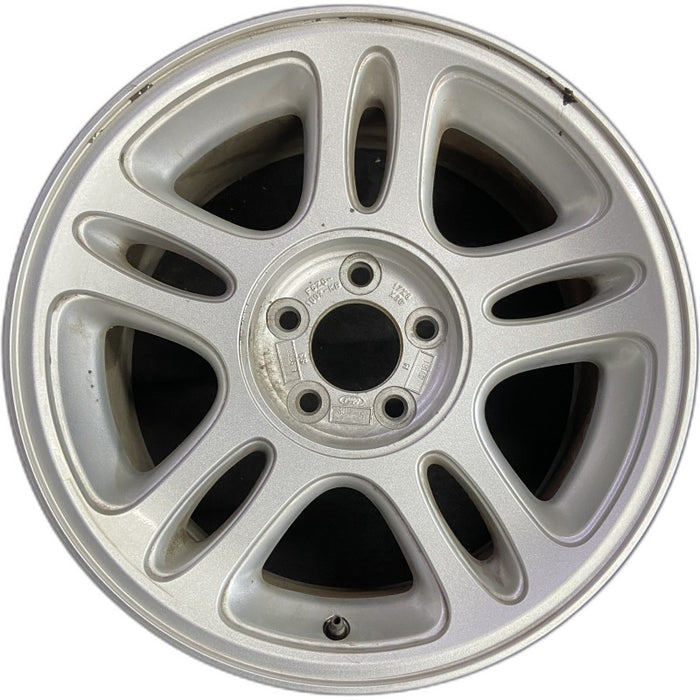 17" MUSTANG 96 17x8 GT 5 double spokes Original OEM Wheel Rim - Front View