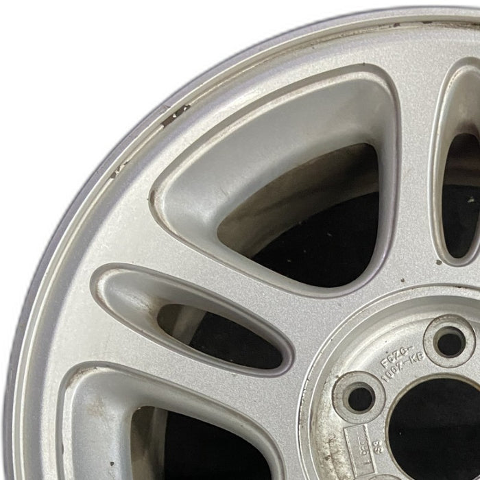 17" MUSTANG 96 17x8 GT 5 double spokes Original OEM Wheel Rim - Angle View