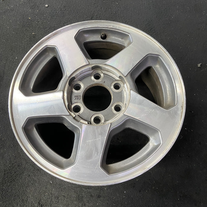 16" TRAILBLAZER 02-03 16x7, aluminum, 5 spoke, opt QC3 , Original OEM Wheel Rim