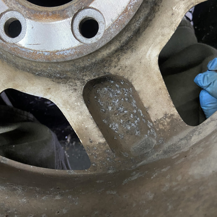 16" TRAILBLAZER 02-03 16x7, aluminum, 5 spoke, opt QC3 , Original OEM Wheel Rim