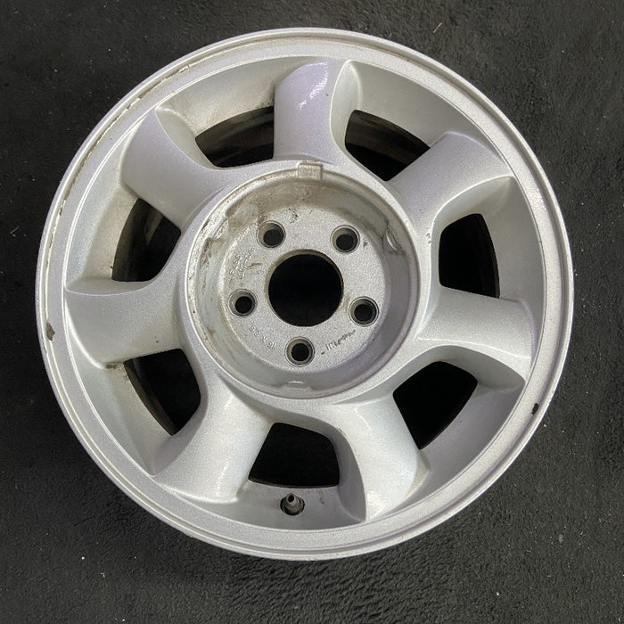 15" THUNDERBIRD 93 15x6.5 alloy 7 spoke L. Original OEM Wheel Rim - Front View