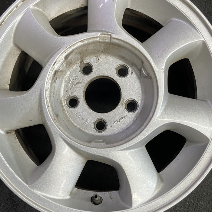 15" THUNDERBIRD 93 15x6.5 alloy 7 spoke L. Original OEM Wheel Rim - Angle View