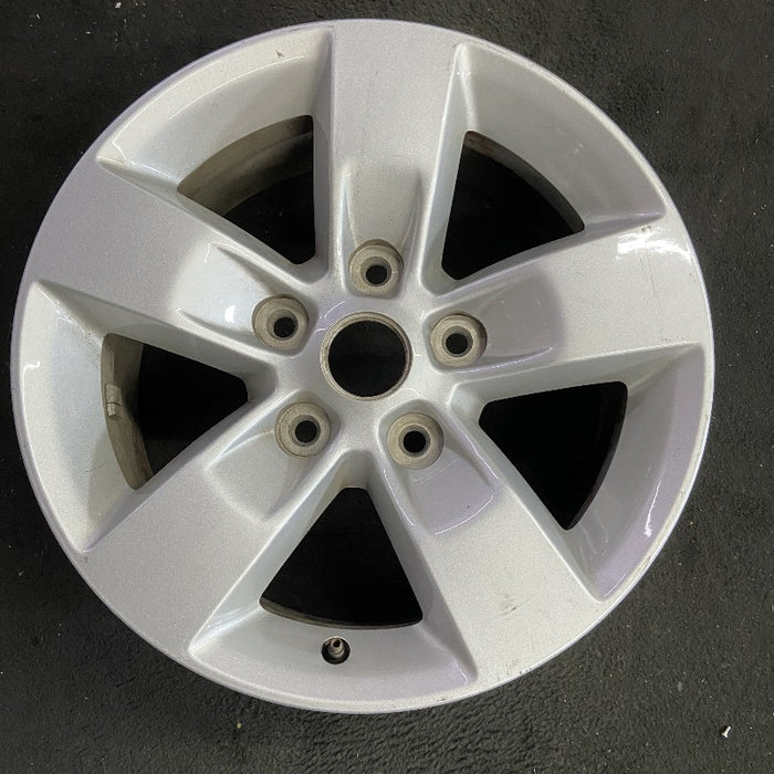 17" DODGE 1500 PICKUP 13-18 17x7 aluminum 5 spoke silver opt WFE Original OEM Wheel Rim