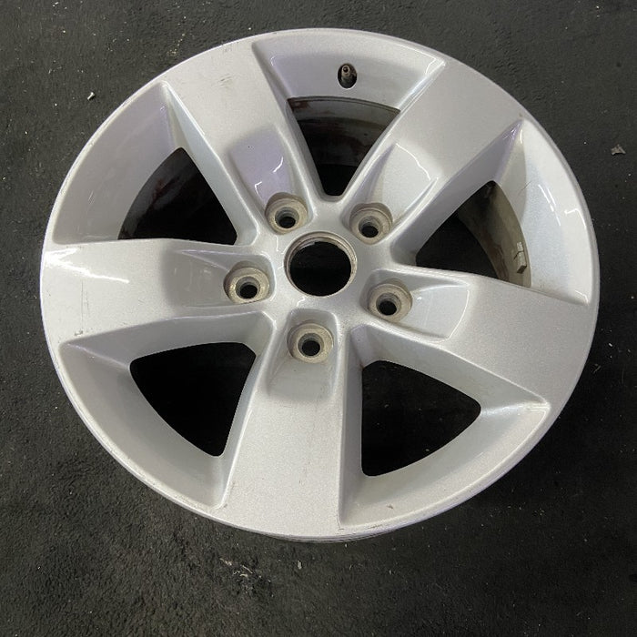 17" DODGE 1500 PICKUP 13-18 17x7 aluminum 5 spoke silver opt WFE Original OEM Wheel Rim