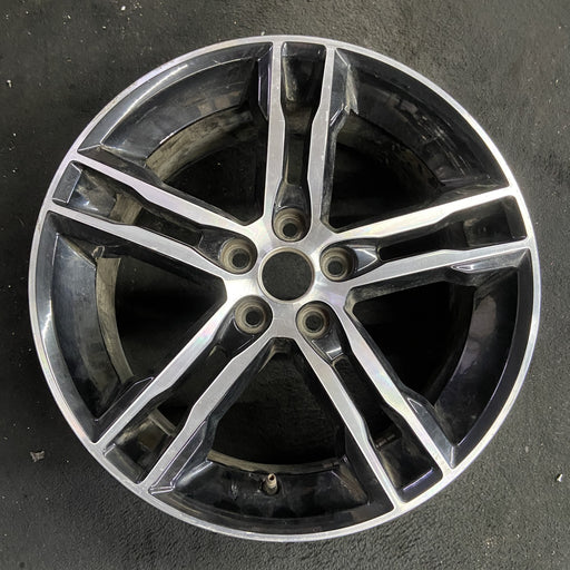 18" FOCUS 15-17 18x8 , 10 spoke , Original OEM Wheel Rim - Angle View