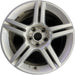 17" AUDI A4 05-11 17x7.5 , 10 spoke Original OEM Wheel Rim - Front View