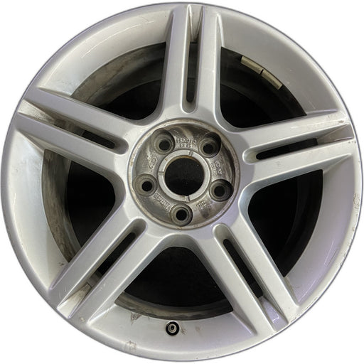 17" AUDI A4 05-11 17x7.5 , 10 spoke Original OEM Wheel Rim - Front View
