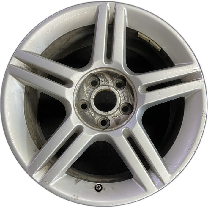 17" AUDI A4 05-11 17x7.5 , 10 spoke Original OEM Wheel Rim - Front View