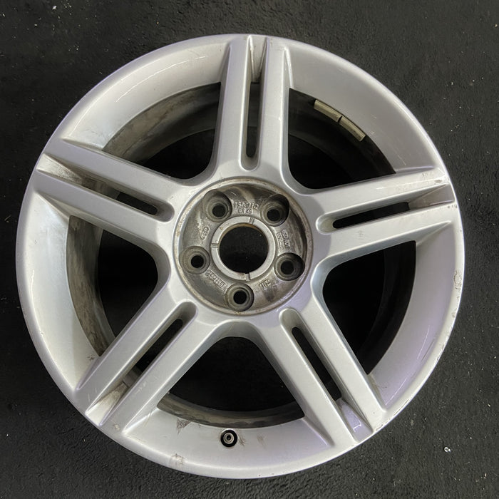 17" AUDI A4 05-11 17x7.5 , 10 spoke Original OEM Wheel Rim - Angle View