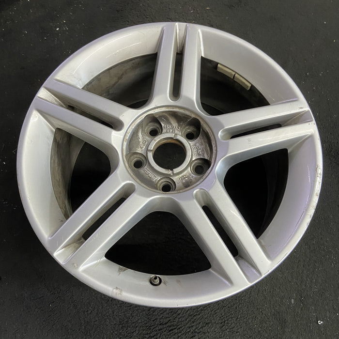 17" AUDI A4 05-11 17x7.5 , 10 spoke Original OEM Wheel Rim - Side Profile
