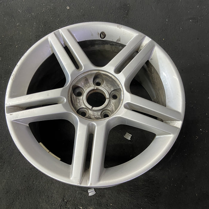 17" AUDI A4 05-11 17x7.5 , 10 spoke Original OEM Wheel Rim - Close-Up Detail