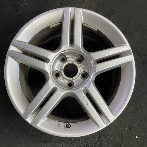17" AUDI A4 05-11 17x7.5 , 10 spoke Original OEM Wheel Rim - Angle View