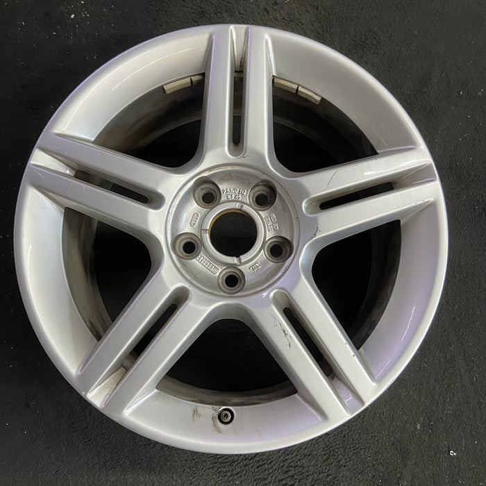 17" AUDI A4 05-11 17x7.5 , 10 spoke Original OEM Wheel Rim - Angle View