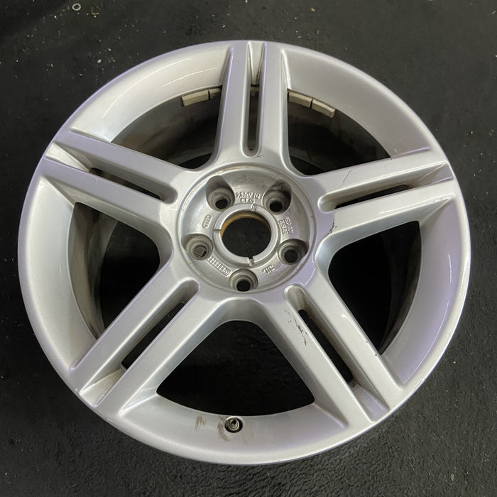 17" AUDI A4 05-11 17x7.5 , 10 spoke Original OEM Wheel Rim - Side Profile