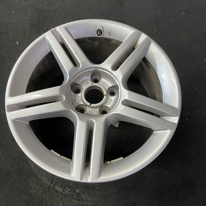 17" AUDI A4 05-11 17x7.5 , 10 spoke Original OEM Wheel Rim - Close-Up Detail