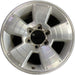 17" 4 RUNNER 03-09 17x7.5, 5 spoke Original OEM Wheel Rim - Front View