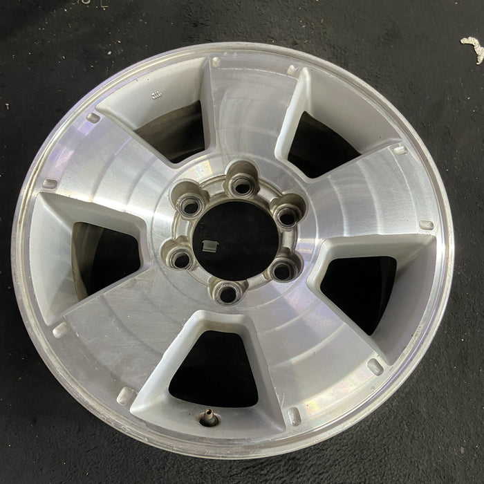 17" 4 RUNNER 03-09 17x7.5, 5 spoke Original OEM Wheel Rim - Side Profile